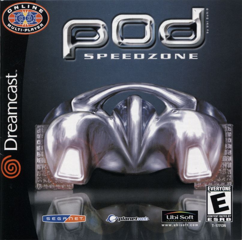 POD Speedzone box art for Sega Dreamcast